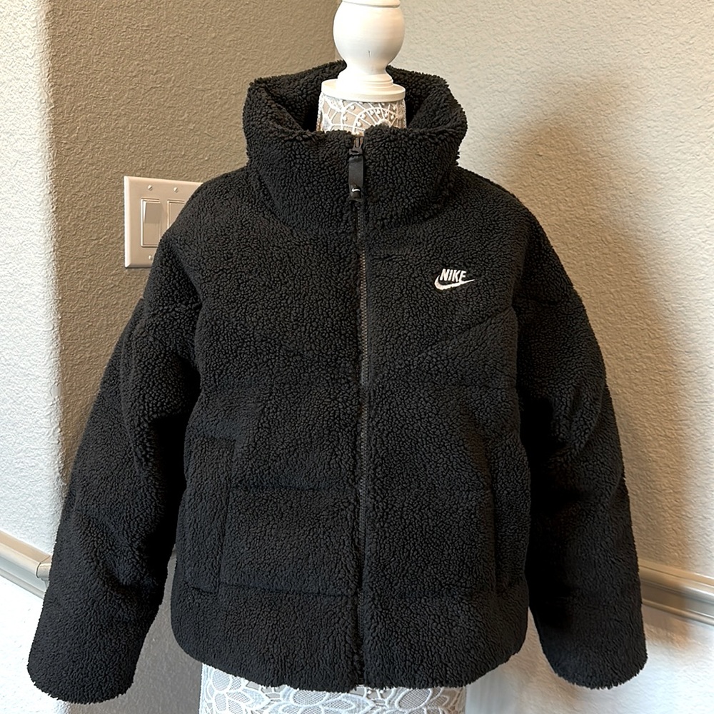 Nike Sportswear Therma-Fit Down Fill Sherpa Jacket Size S